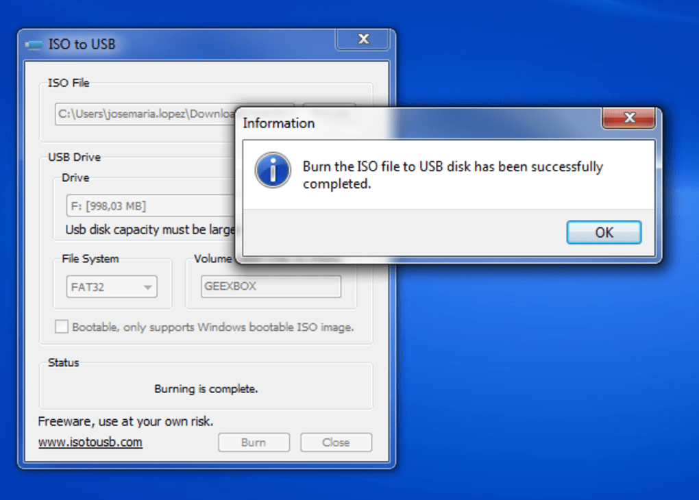 Iso'dan usb'ye yazılım ücretsiz indir