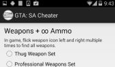 GTA SA Cheater APK Android